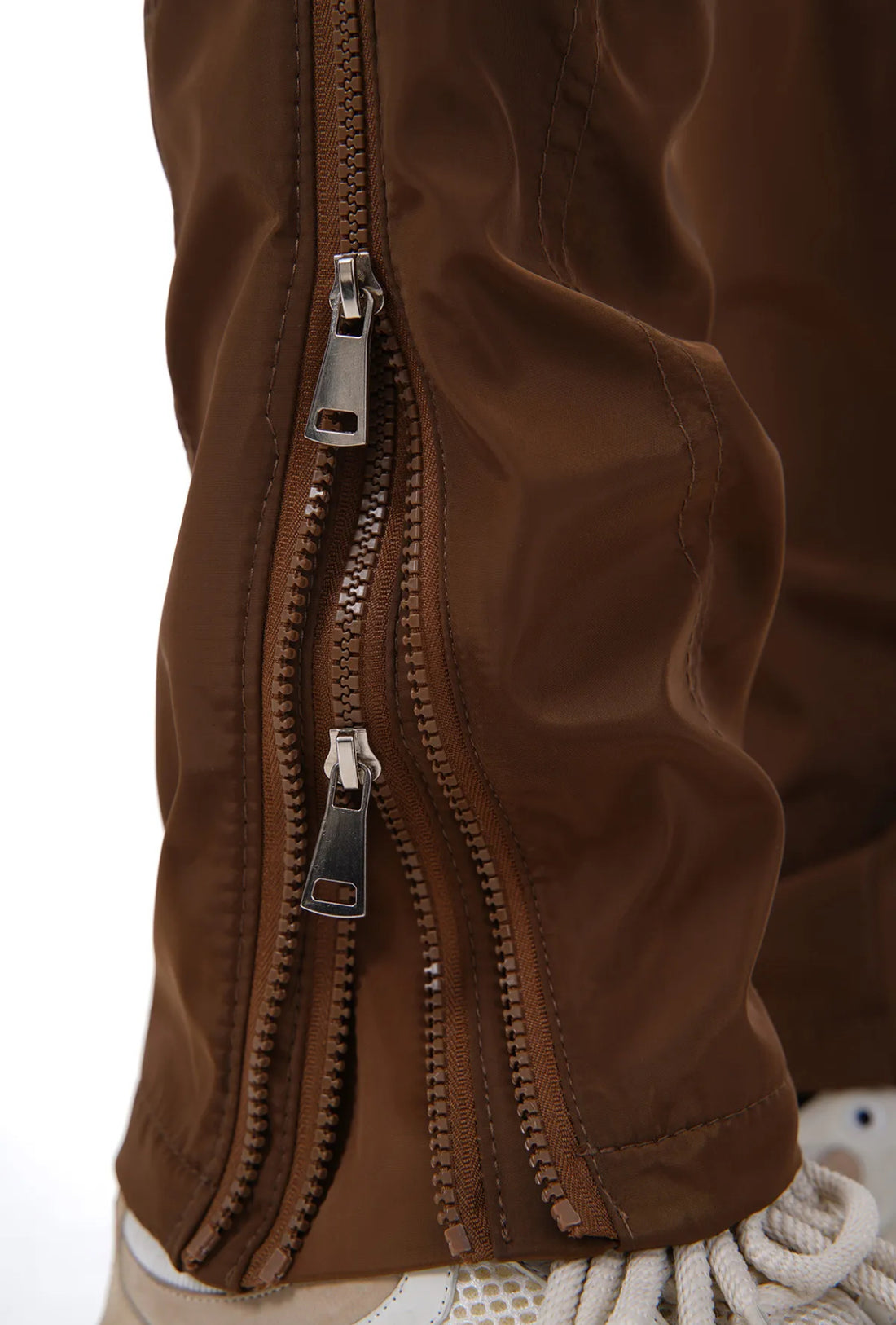 Cargo double zippé - Brown