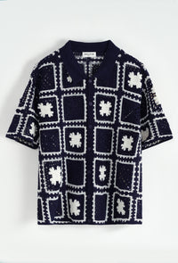 Chemise en mail marine