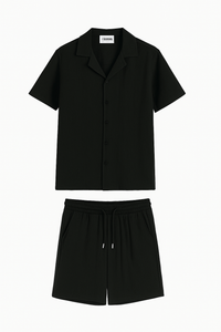 Ensemble noir - short chemise