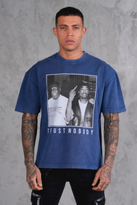 T shirt West - Bleu nuit