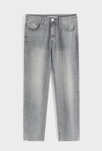 Jean gris délavé regular